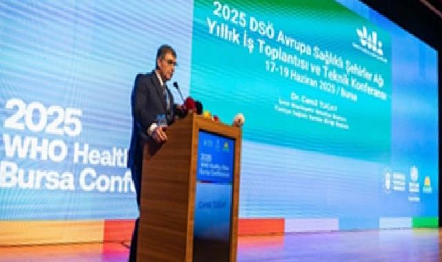 Lider Tugay’dan Bursa’da düzenlenen DSÖ Avrupa Sağlıklı Kentler Ağı Konferansı’nda barış iletisi