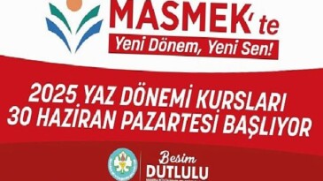 MASMEK’te Yaz Periyodu Kursları Başlıyor