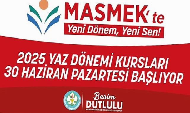 MASMEK’te Yaz Periyodu Kursları Başlıyor