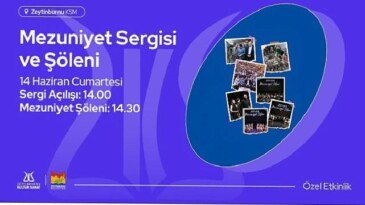 Mezuniyet Standı ve Şöleni, 14 Haziran Cumartesi Günü Zeytinburnu Kültür Sanat’ta!