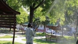Nevşehir Belediyesi 7/24 İlaçlama Çalışması Yapıyor