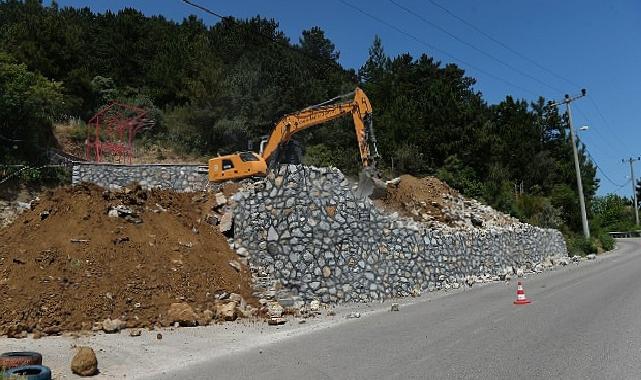 Uludağ yolunda kaçak yapılara müsaade yok