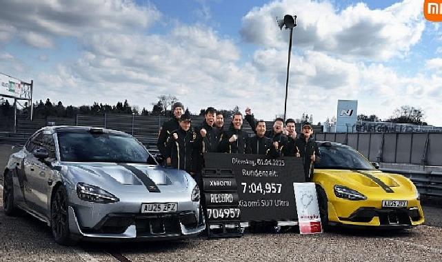 Xiaomi SU7 Ultra, Nürburgring’de Elektrikli Üst Segmentte Rekor Kırdı