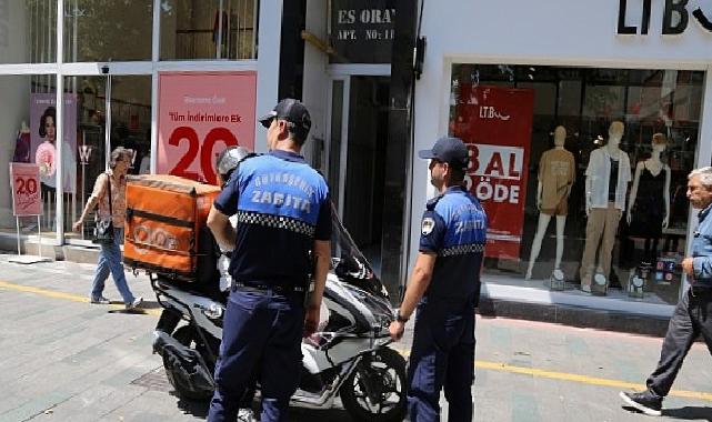 Yaya güvenliği için motosikletlilere sıkı kontrol