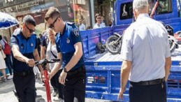 Yaya yollarında scooter ve motora geçit yok