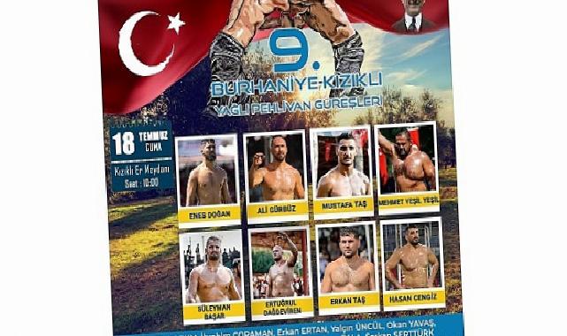 9. Burhaniye-Kızıklı Yağlı Pehlivan Güreşleri’nde Geri Sayım Başladı