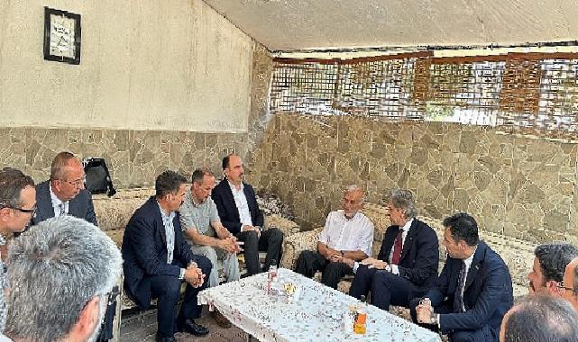 AK Parti Genel Lider Yardımcısı Demir Şehit Muharrem Can’ın Ailesini Ziyaret Etti