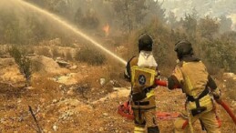 Akkuyu NGS itfaiye ünitesi, yangın söndürme çalışmalarına takviye verdi
