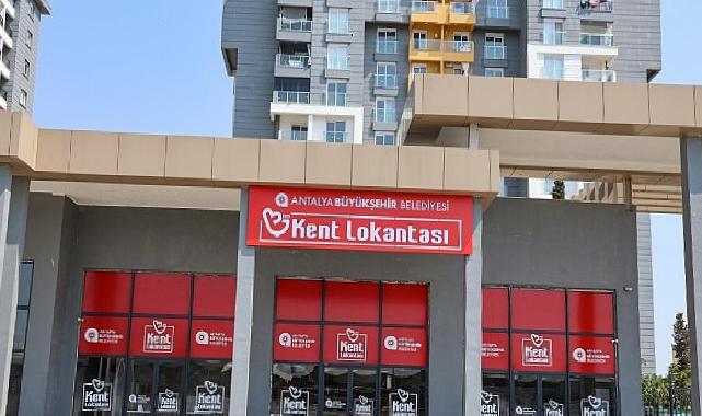 Antalya Büyükşehir Belediyesi’nin ikinci Kent Lokantası hizmete girdi