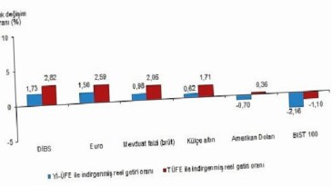 Aylık en yüksek gerçek getiri Devlet İç Borçlanma Senetleri (DİBS)’te oldu