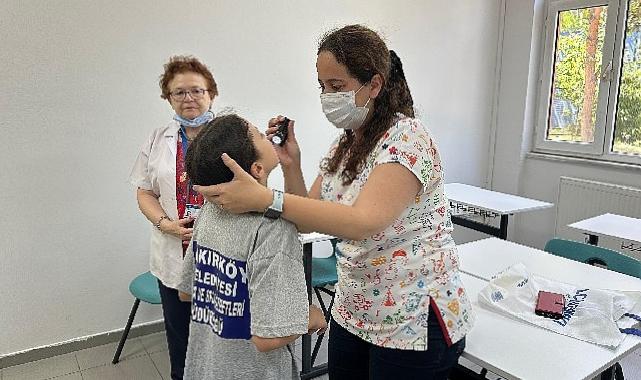 Bakırköy Belediyesinden sportmen miniklere sıhhat taraması