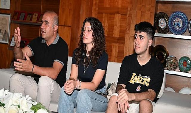 Başarılarını Başkan Topaloğlu ile paylaştılar