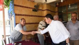 Başkan Aydın’dan vatandaşlara serinletici ikram