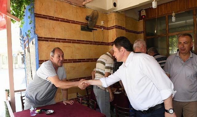 Başkan Aydın’dan vatandaşlara serinletici ikram