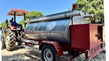 Bergama’daki orman yangını denetim altına alındı