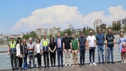 Boğaçayı’nda her gün 6 ile 8 ton arası sucul ot toplanıyor