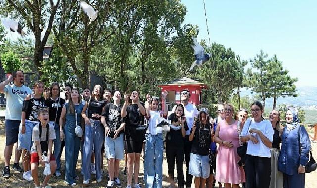 Bosnalı öğrenciler Osmangazi’de hayvan sevgisiyle buluştu