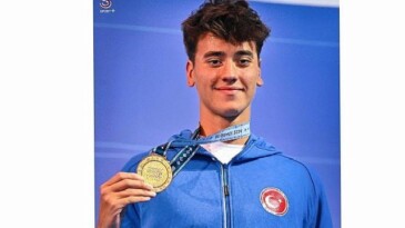 Büyükakın, İzmitli Avrupa Şampiyonu Kuzey Tunçelli’yi tebrik etti