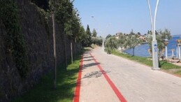 Büyükşehir, bisiklet yolu çizgilerini yeniliyor