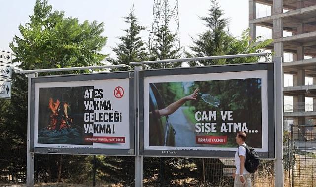 Büyükşehir orman yangınlarına karşı farkındalığı artırıyor