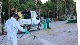 Büyükşehir vektörel uğraş çalışmalarını mesire alanlarında da sürdürüyor