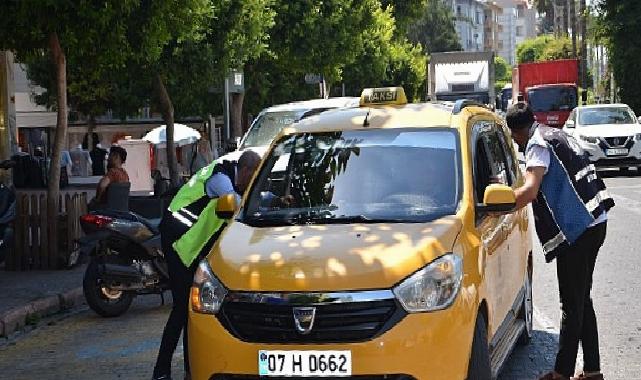 Büyükşehir’den otobüs ve taksilere sıkı kontrol