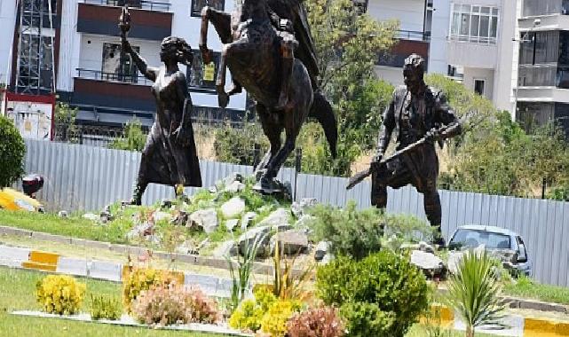 D-100 Karayolu’nda peyzaj çalışması tamamlandı