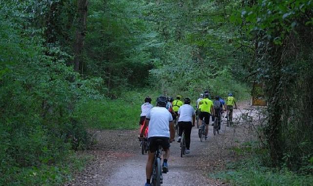 Dağ bisikleti tutkunları Ormanya’da buluştu