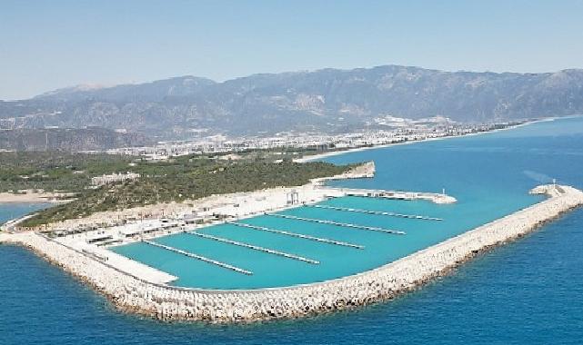 Demre Marina Akdeniz’in parlayan yıldızı olmaya aday