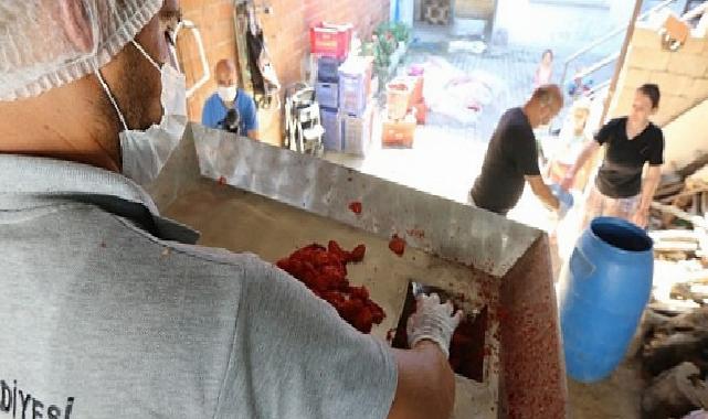 Efes Selçuk’ta Kışlık Salça Hazırlıkları Başlıyor