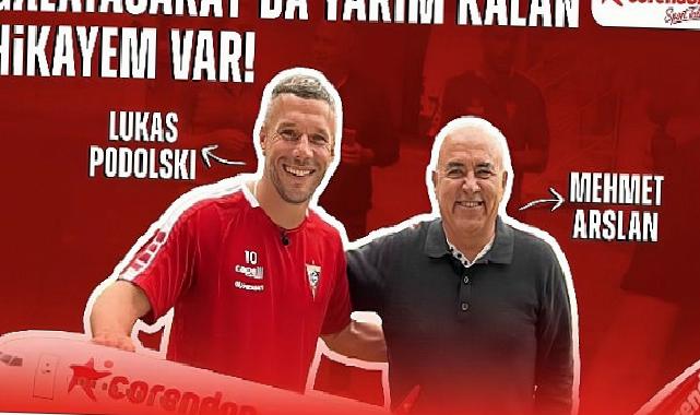 Efsane futbolcu Lukas Podolski, Corendon Sport Talks’a konuk oldu