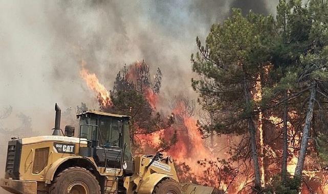 İnegöl’ün Dayanışma Ruhu Yangın Bölgesinde