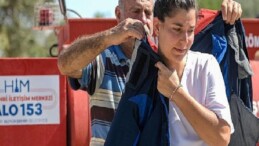 İzmirli baba ve kızı yangınlara karşı omuz omuza uğraş ediyor