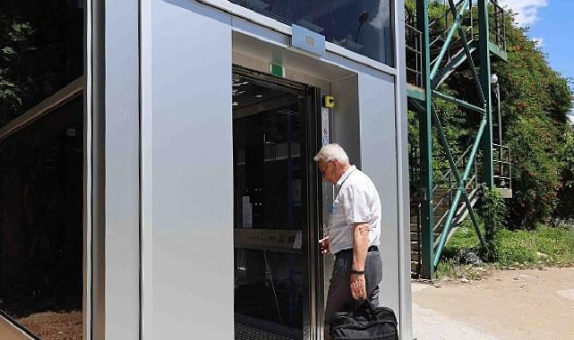 İzmit Tren Garı’ndaki asansör hizmete alındı
