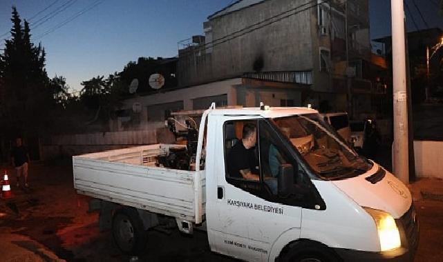 Karşıyaka’da ilaçlama seferberliği