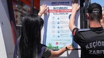 Keçiören Belediyesi’nden Su Tasarruf Seferberliği