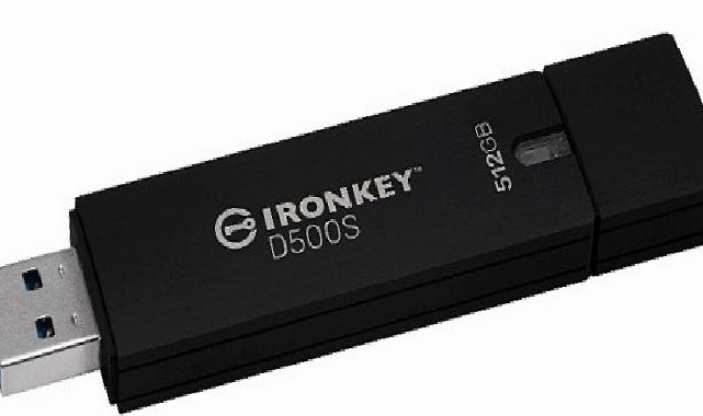 Kingston IronKey D500S: Muteber Tedarik Zincirine Sahip, Dünyanın Birinci ve Tek TAA Uyumlu, FIPS 140-3 Düzey 3 Donanım Şifreli Şoförü