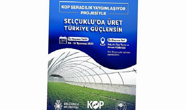 KOP Seracılık Yaygınlaşıyor Projesi’ne başvurular başladı.