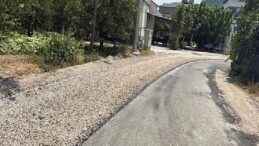 Kuzdere’de altyapı çalışması