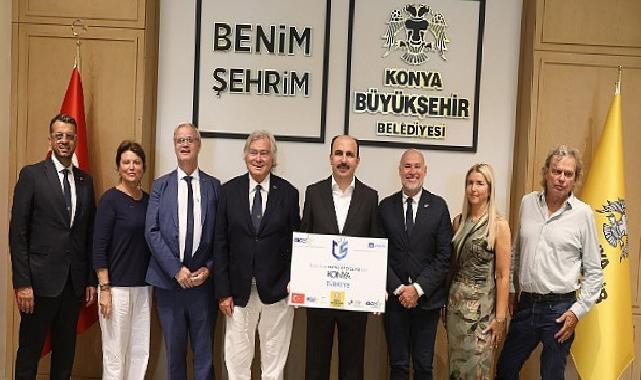 Lider Altay ACES Heyetine Konya’nın Örnek Bisiklet Yatırımlarını Anlattı