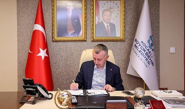 Lider Büyükakın, Gazze ile kardeş kent protokolünü imzaladı