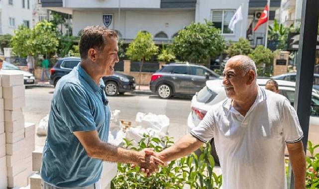 Lider Özyiğit, Palmiye Mahallesi’nde vatandaşlarla buluştu