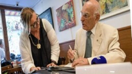 Lider Tugay Prof. Dr. Ruşen Keleş’in imza gününe katıldı