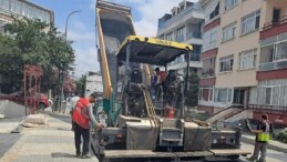 Maltepe’de asfalt çalışmaları sürüyor