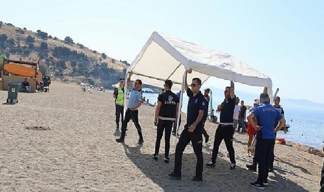 Menderes Belediyesi’nden Şezlong Operasyonu