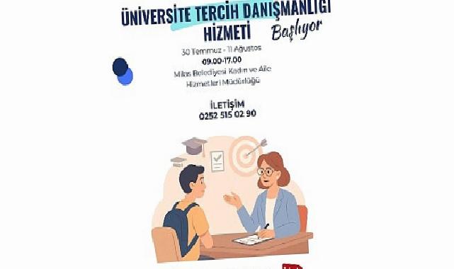 Milas Belediyesi Tercih Devrinde Adayların Yanında Olacak