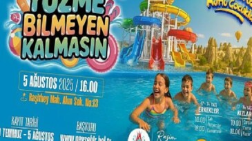 Nevşehir Belediyesi Yüzme Havuzu Açılıyor