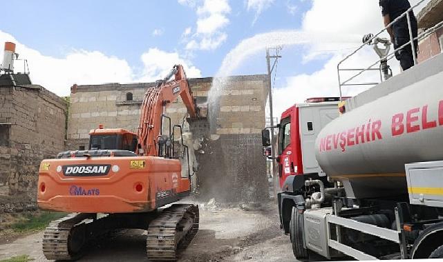 Nevşehir Belediyesi’nden Merkezde Kapsamlı Kentsel Dönüşüm Atağı