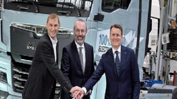 Tarihi Bir Dönüm Noktası: MAN elektrikli kamyonların seri üretimine başladı