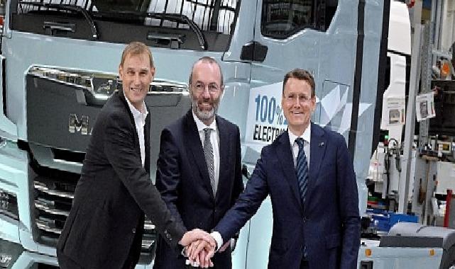 Tarihi Bir Dönüm Noktası: MAN elektrikli kamyonların seri üretimine başladı